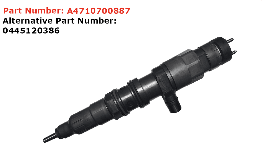 Inyector 0445120386 Mercedes Benz Actros OM470 marca KS 0445120386KS